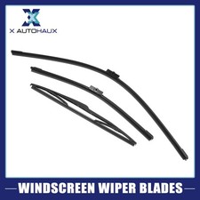 3 Pcs Car Front Rear Windscreen Wiper Blades Set For Ford Focus Mk2 2004-2011