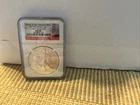 2011-S American Silver Eagle | NGC MS69 | Golden Gate Bridge Frame
