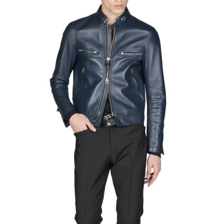 Tom Ford — Tom Ford Leather Jacket In Medium
