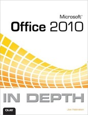 Microsoft Office 2010 In Depth by Habraken, Joe Paperback Book The Cheap Fast