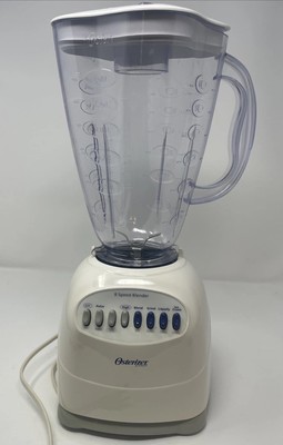 Vintage Oster Osterizer 8 Speed Blender Off White 564A Ice Crush Pulse - Plastic