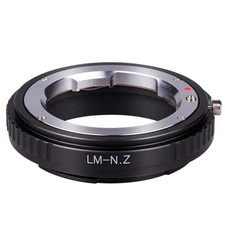 For Leica M LM Lens to Nikon Z50 Z5 Z6 Z7 Z6II Z7II fc Mirrorless Camera Adapter