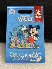 Disneyland 70th Vault Collection Mickey Mouse Castle Cast LR Disney Pin