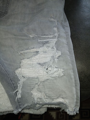 Jordan Craig Legacy Edition Jean Shorts Size 42 - Foto 6 di 11