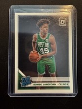 2019-20 Panini Donruss Optic Rated Rookie Romeo Langford #182