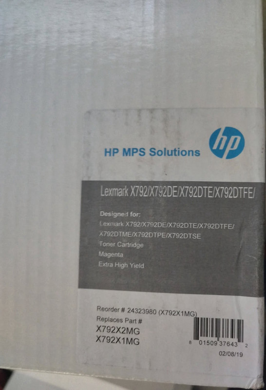 HP MPS Solutions X792/X792DE/X792DTFEL Magneta Extra High yield toner 