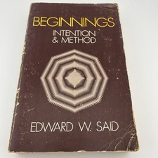 Beginnings: Intention and Method - Paperback ...