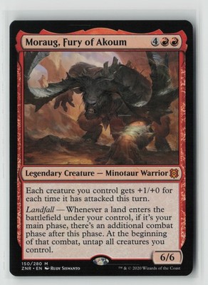Moraug, Fury of Akoum 150 Zendikar Rising ZNR MTG Magic