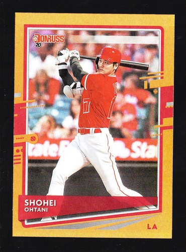 2020 Donruss #94 Shohei Ohtani Holo Orange