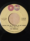 The Miracles Whole Lot Of Shakin' In My Heart/Oh Be My Love R&B, Soul 1966 Tamla
