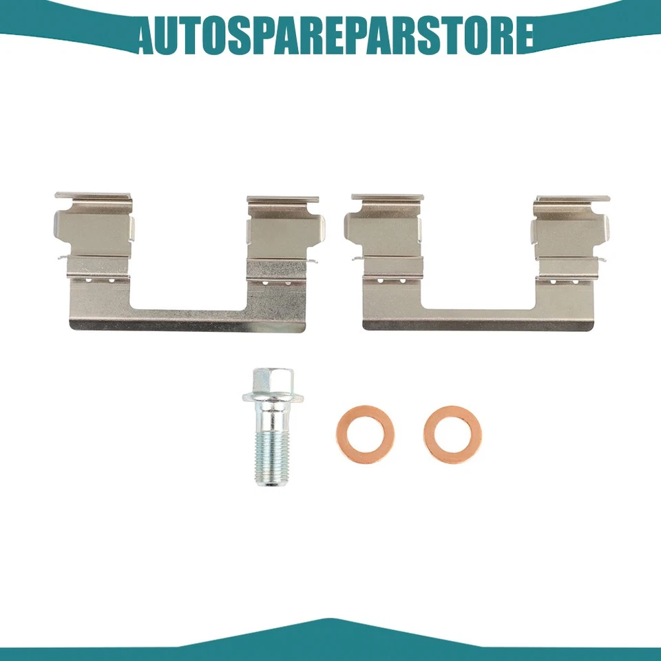 Brake Calipers w/ Bracket Front Pair For 2009-2020 Nissan Maxima V6 3.5L - Image 2 of 4