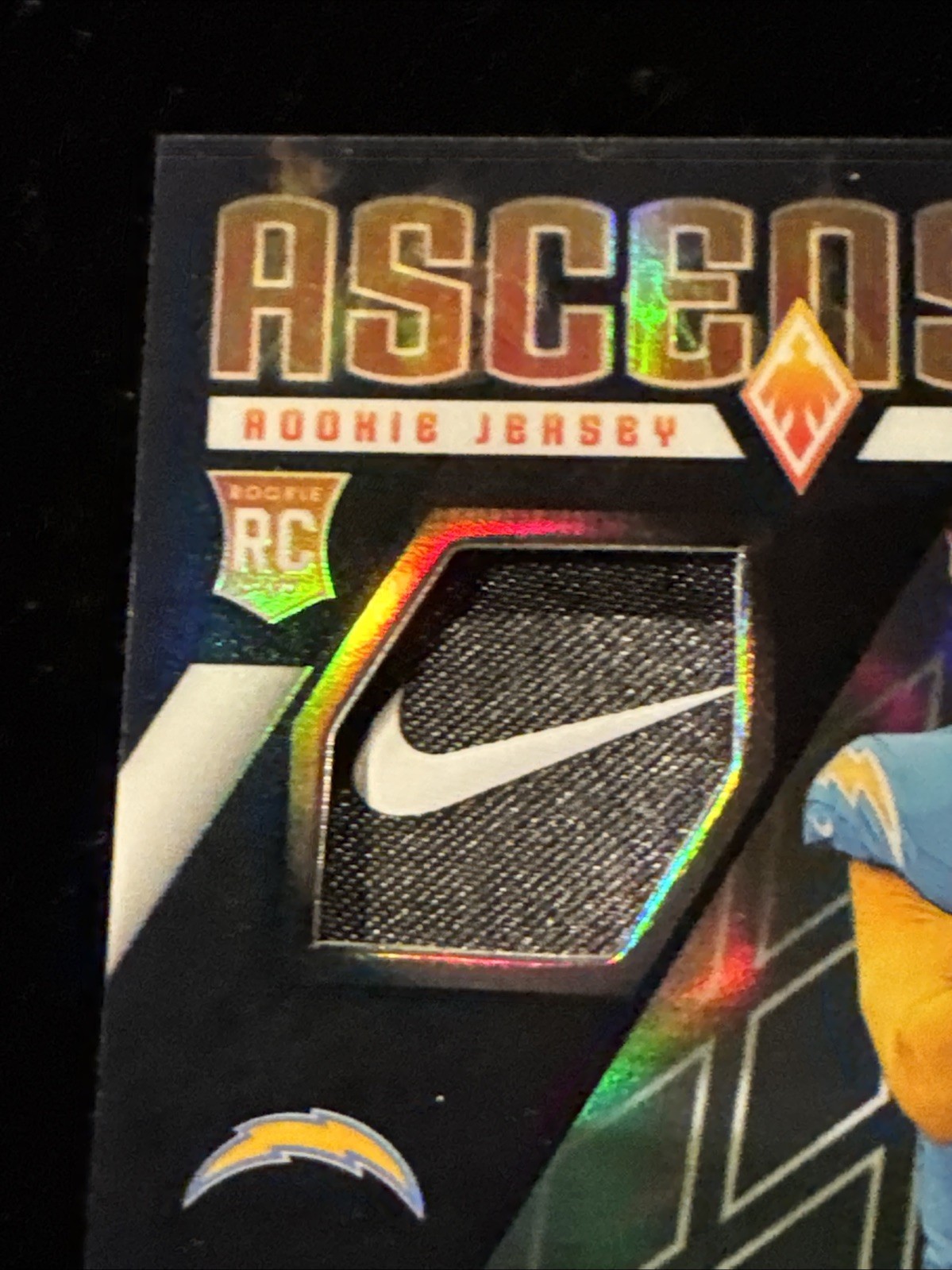 2025 Panini Phoenix Ascension RC Patch Autograph Tre Harris #’d 1/2 Nike Patch view 2