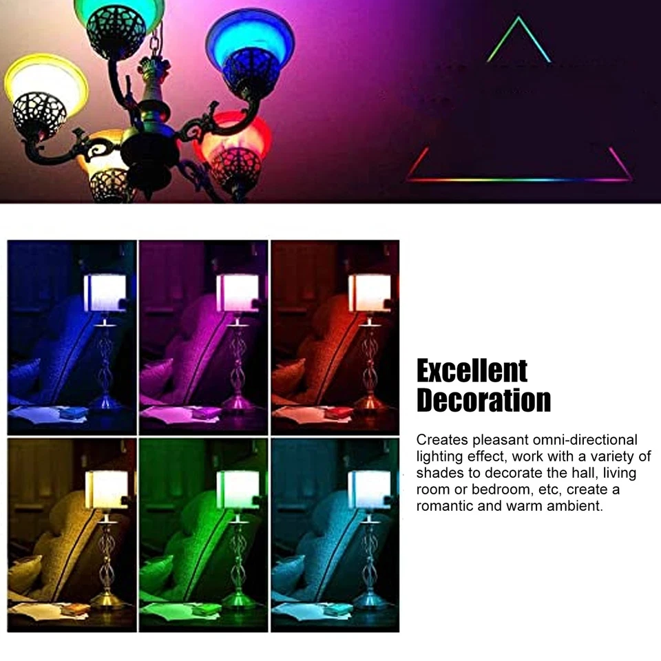 3W RGB Color Changing Candle Light Bulb for Home Decoration - Image 4 of 4