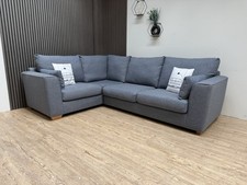 Navy M&S ‘Maddison’ Corner sofa (WE DELIVER)