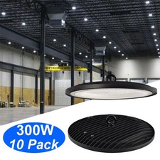 High Bay Led Shop Lights 10 Pack 300 Watt Commercial Barn Industrial Workshop