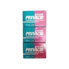 (3)Prevacid 24 Hour Acid Reducer, 15 mg, 42 Capsules, Exp. 9/2026