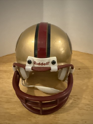 Vintage 1990s Riddell San Francisco 49ers Mini Football Helmet 3 5/8 NFL - Picture 3 of 7