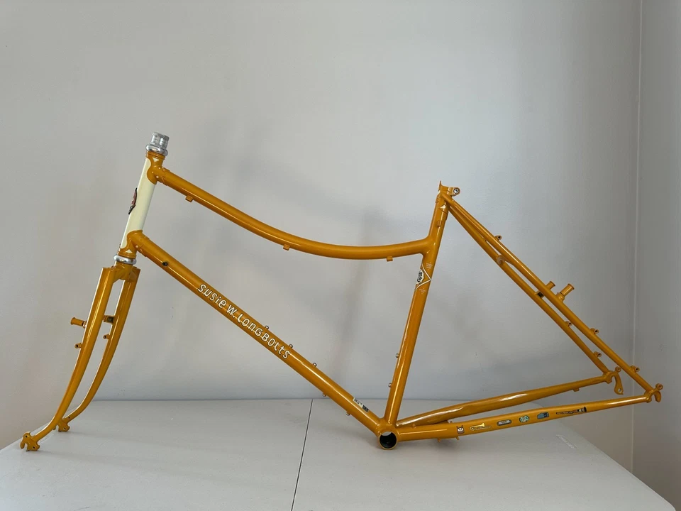 Rivendell Bicycle Works Frame Lugged Susie W. Longbolts / Wolbis Slugstone 53cm  - Image 2 of 4