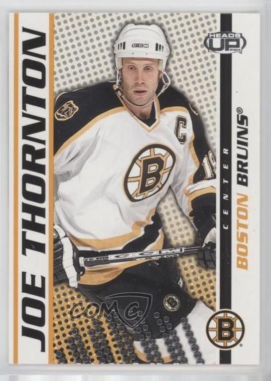2003-04 Pacific Heads Up Joe Thornton #10 HOF 0a4