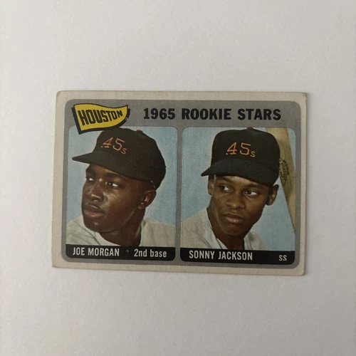 1965 Rookie Stars Joe Morgan, Sonny Jackson #16 Topps Baseball Card (RC)