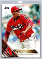 2016 Topps #639 Rubby De La Rosa