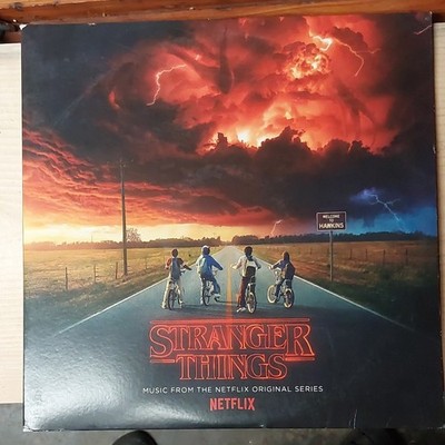 Stranger Things Music from Netflix Series LP 12'' Legacy The Police The Clash