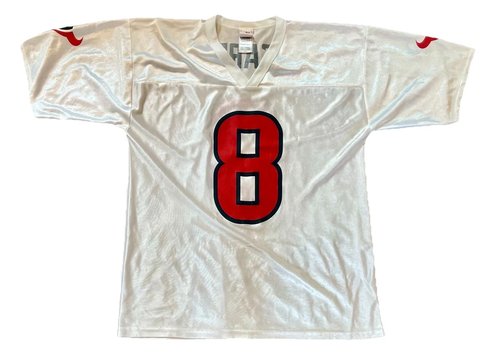 David Carr - Camiseta visitante de los Houston Texans - Talla grande para hombre Foto 2 de 4