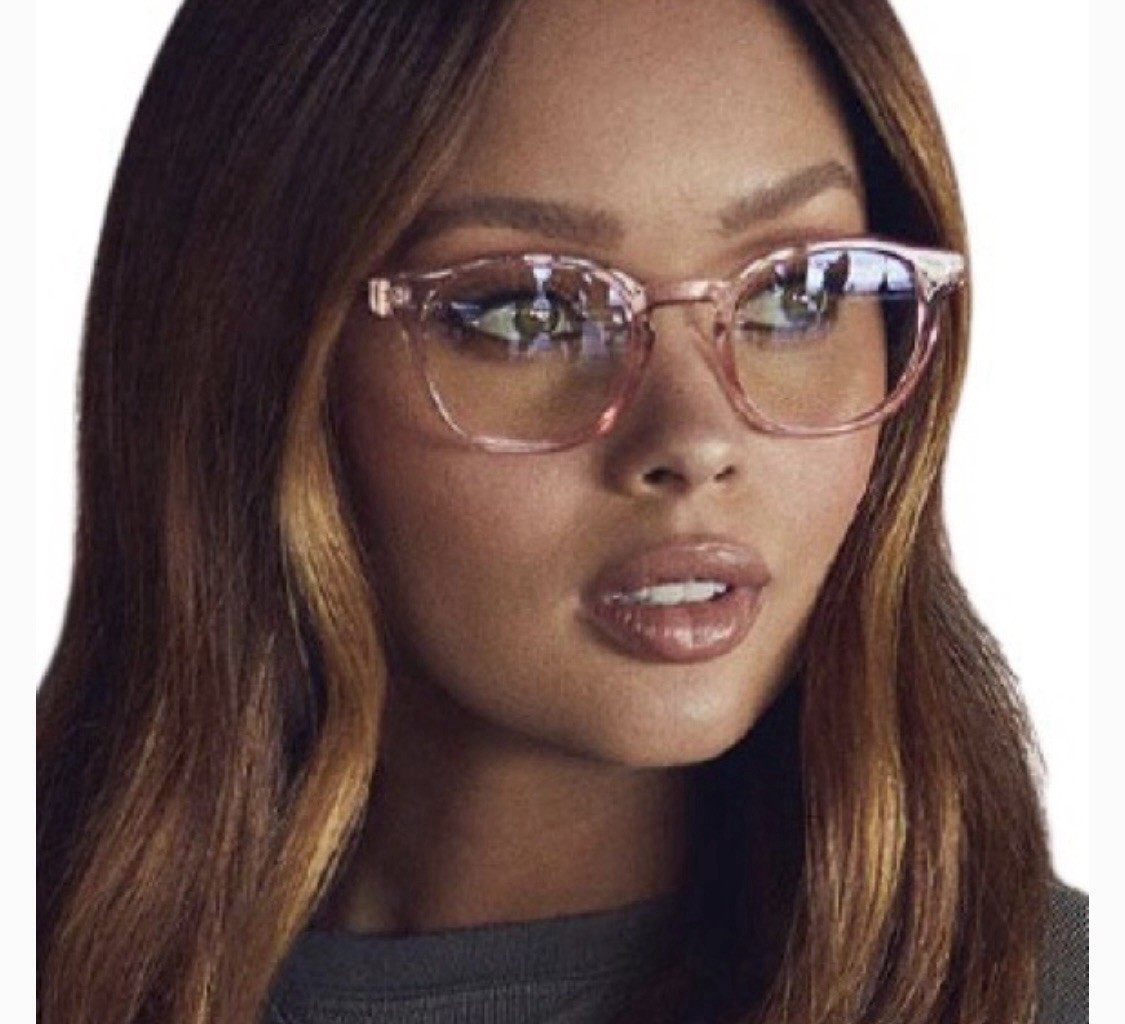 QUAY Walk On Blue Light Glasses Crystal Pink Frame Bluelight Blocking Lens NWT Baxter Blue blue light glasses - Stop digital eye strain  main image 4