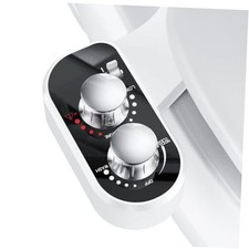 Hot and Cold Bidet Attachment for Toilet, Ultra-Slim Bidet Attachment Warm