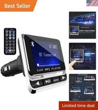 Bluetooth FM Transmitter for Car, Wireless Car Radio Adapter, Handsfree Auto ...