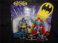 NEW DC BATMAN & SUPERMAN SPECIAL EXCLUSIVE COLLECTIBLE ACTION FIGURES 2 PACK
