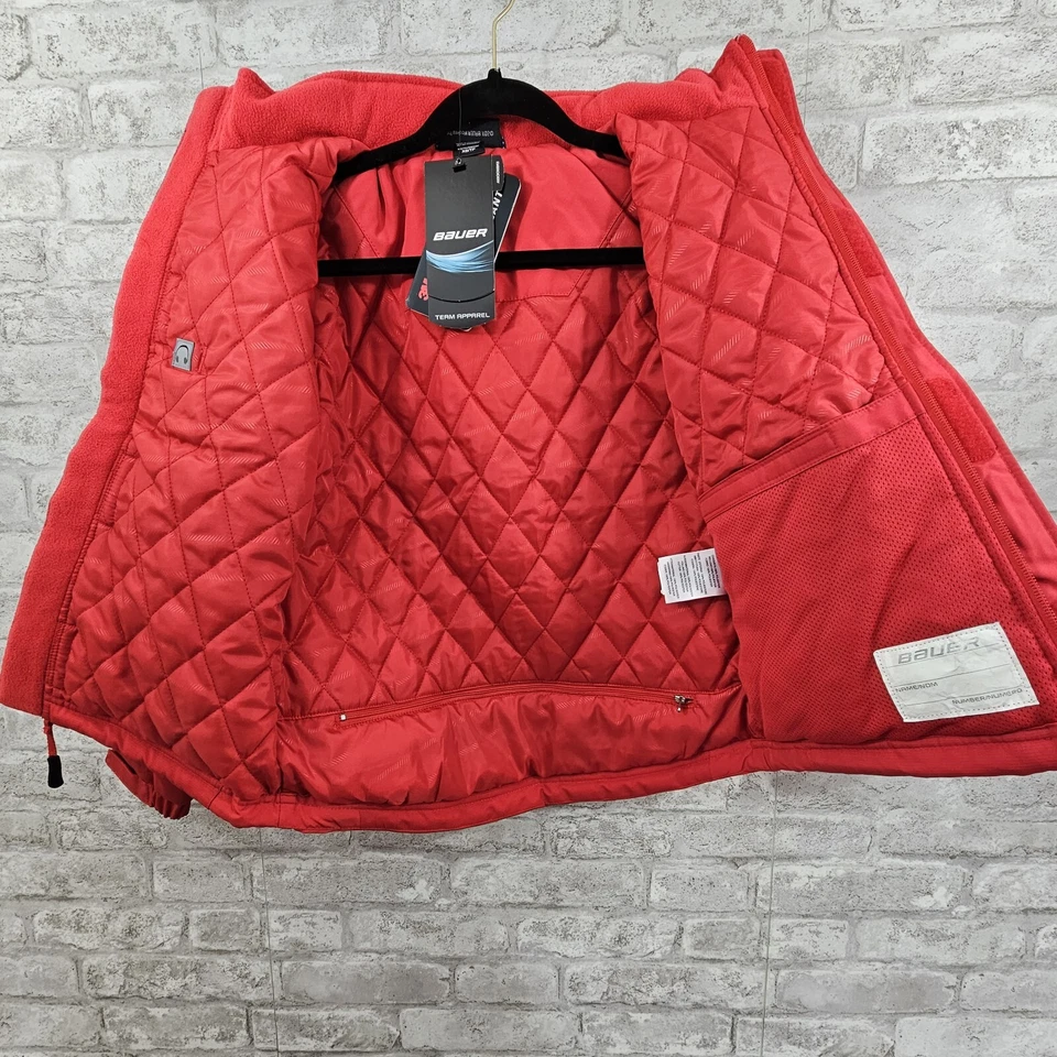 Abrigo de hockey Bauer Team Thinsulate juvenil XS nuevo con etiquetas Foto 3 de 4