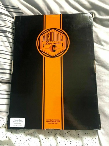 40th Years Birthday Commemorative Gold Disk Present LUST FOR LIFE Framed Music - Picture 4 of 5