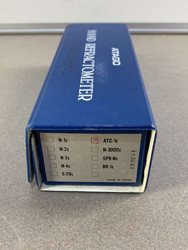Atago Hand Refractometer Automatic ATC - 1E Brix 0~32% Made In Japan - Picture 5 of 6