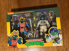 ✅ Neca TMNT Samurai Adventure Michelangelo And Space Adventure Donatello 2-Pack