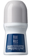 Avon Roll On NIGHT MAGIC Anti Perspirant Deodorant 1.7 oz New  Quantity 1 