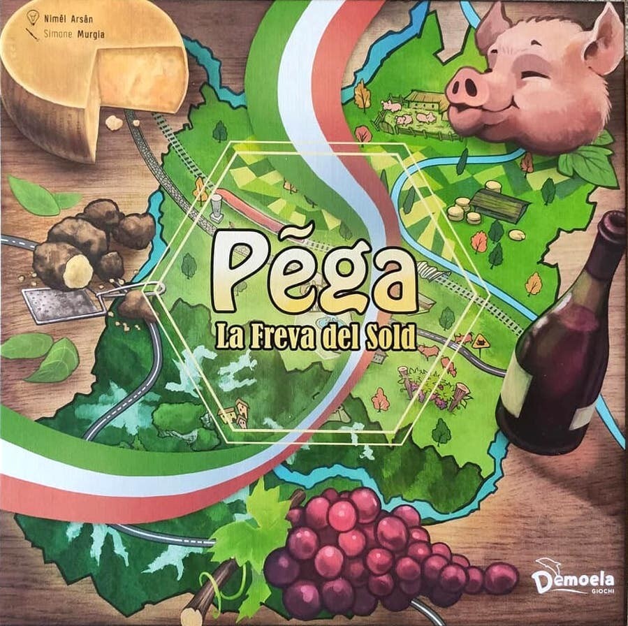 PEGA LA FREVA DEL SOLD gioco da tavolo IN ITALIANO monopoly DIALETTO REGGIANO et