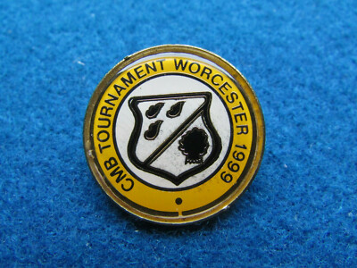 Vintage Bowling Badge - CMB Tournament 1999 - Worcester 