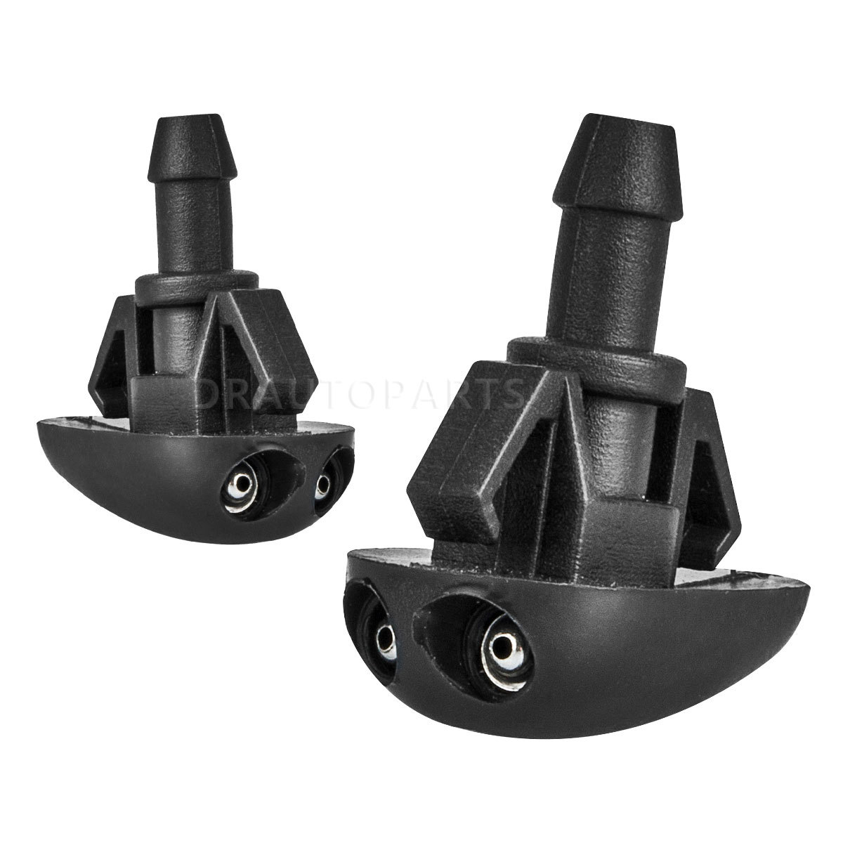 Pair Windshield Washer Jet Spray Nozzle For Nissan Navara D40 Frontier