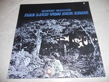 Mahler "Das Lied Von Der Erde" Klemperer 1979 LP Oz WRC R01394 NM