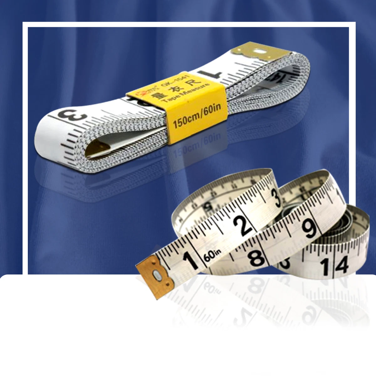 Body Waist Measuring Ruler Sewing Tailor Tape Dress Fabric Height Dual Sided