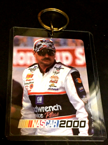 Porte-clés de carte à collectionner Dale Earnhardt SR. Nascar 2000 #3 légende GM - Photo 1 sur 2