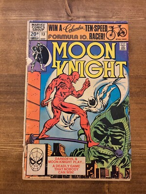 Moon Knight #13 - 1981 -  1st Moon Knight vs Daredevil 