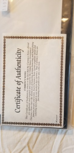 NEW American Coin Treasures Historic U.S. Currency Collection 57B, 03A, 53A. - Picture 3 of 9