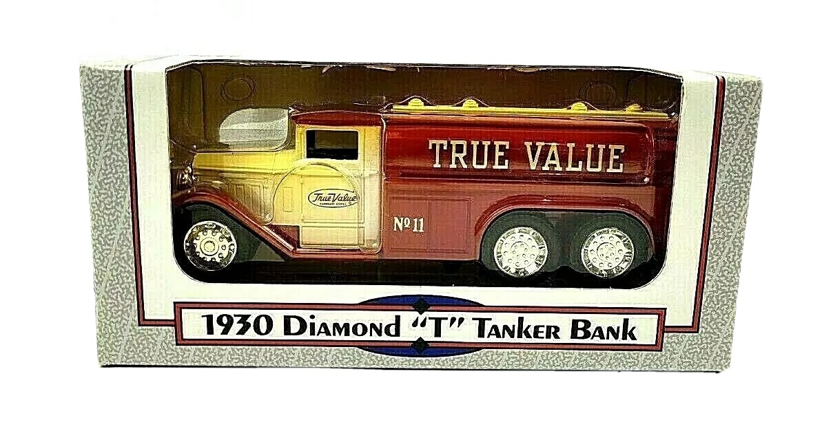 アーテル 1930 イーストウッド ダイアモンド タンカートラック The Eastwood Company 1930 Diamond T Tanker Truck Coin Bank