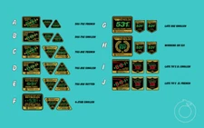 Vintage 531 English And French Frame Water Slide Decals for yor Campagnolo Ride