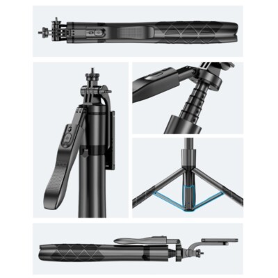 Selfie Tripod Stand For Mobile Phone Video Recording Live Streaming