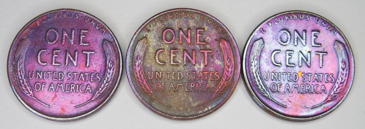 1939 P D S Lincoln Cent Wheat Penny Set **Vintage Coin** | eBay