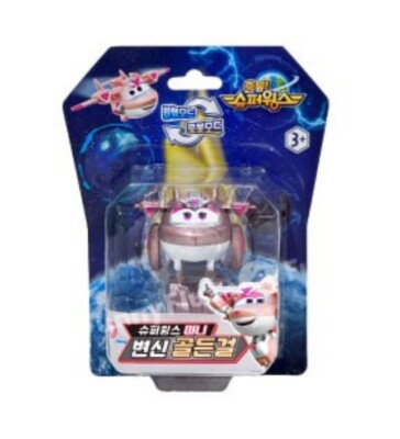 Super Wings Mini Transforming Robot Jett Golden Nupi Albert Lime