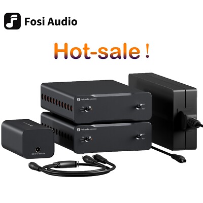 Class D Amplifier Fosi Audio V3 Mono Power Amplifier - Class D Monoblock With Pffb Xlr Rca Inputs 857079 - Foto 12